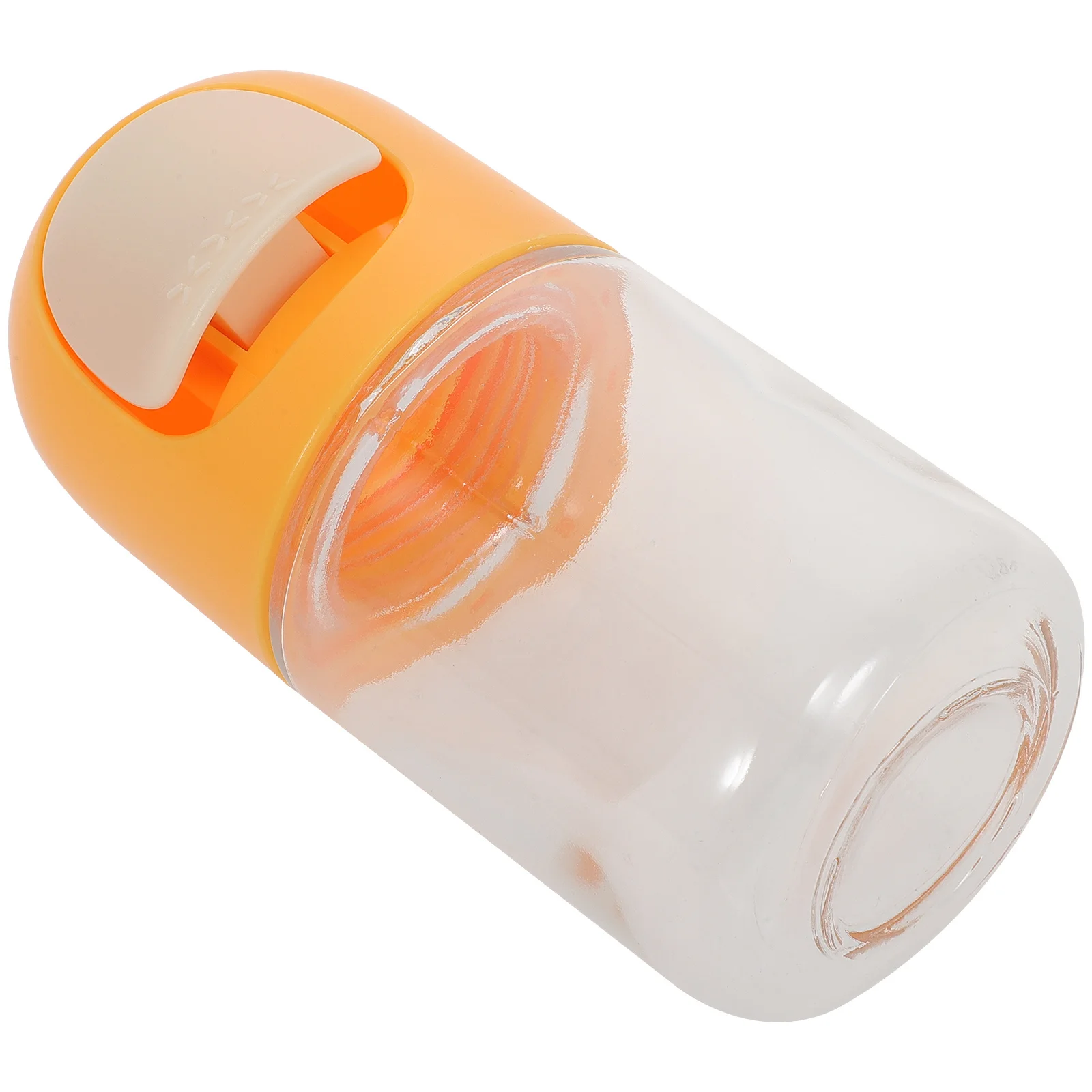 Glass Condiment Bottles Kitchen Salt Jars Small Transparent Design Easy Grasp Refillable Spice Jars Sugar Bottles