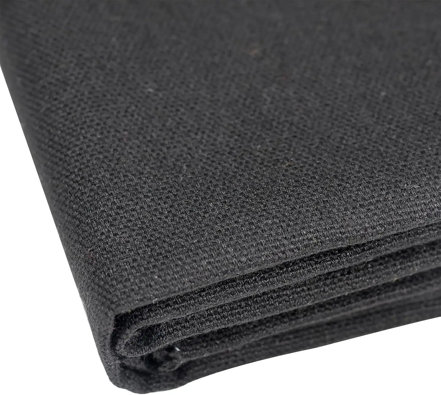

10oz Heavy Duty Cotton Canvas Fabric 60x40", Black - Thick Duck Cloth for Painting, Sewing, Crafts, Tote Bags, Home Decor