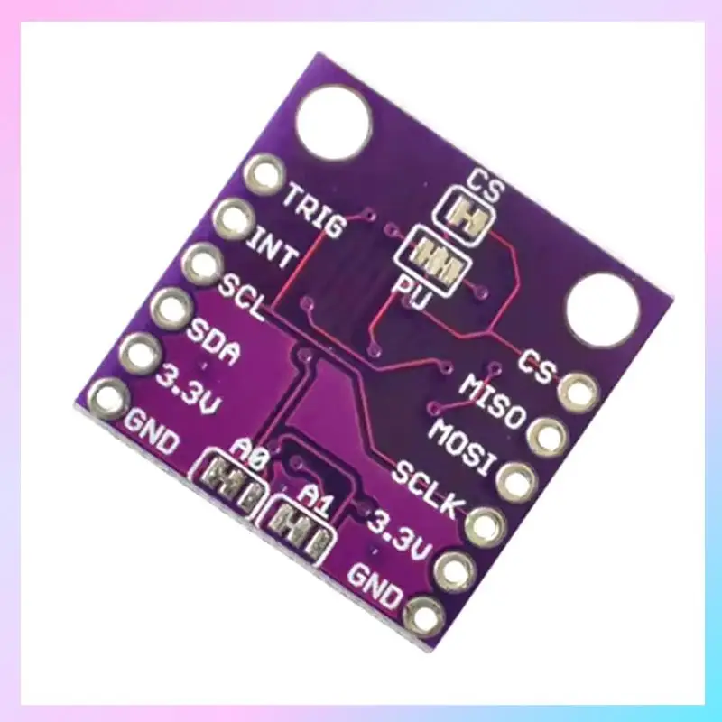 

AB25-MLX90393 3D цифровые датчики Холла 3D-позиция платы датчика углового смещения вращения бесконтактная