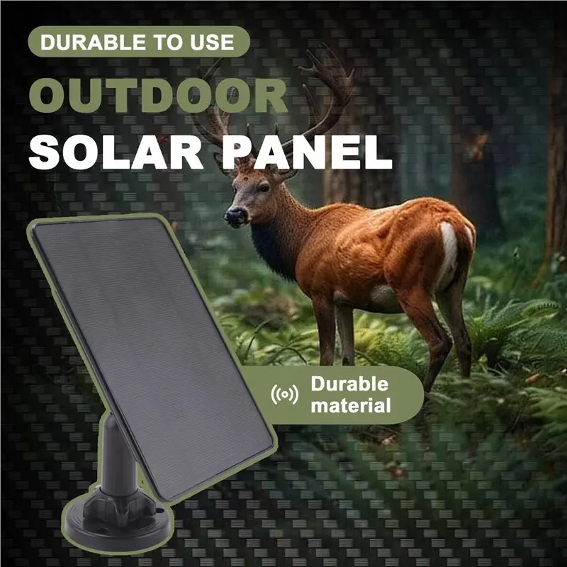 Delicate texture-2X 12V/1A 6V/2A Solar Panel Micro-USB+Type-C Outdoor Solar Cells Charger Solar Panels