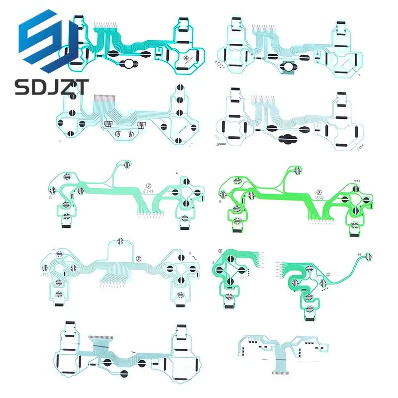 SA1Q160A 159A 113A 135A 222A 194A Ribbon Circuit Board Film Joystick Flex Cable Conductive Film For PS3 PS4 Controller