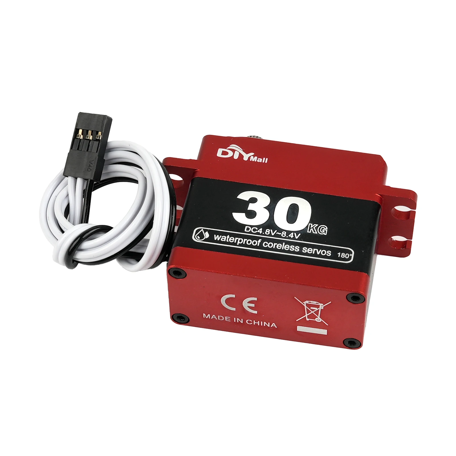 TK-30MG 30kg Coreless Digital Servo High Torque Aluminum Metal Frame Metal Gear 180 360 Degree Waterproof RC Car Boat Robot DIY