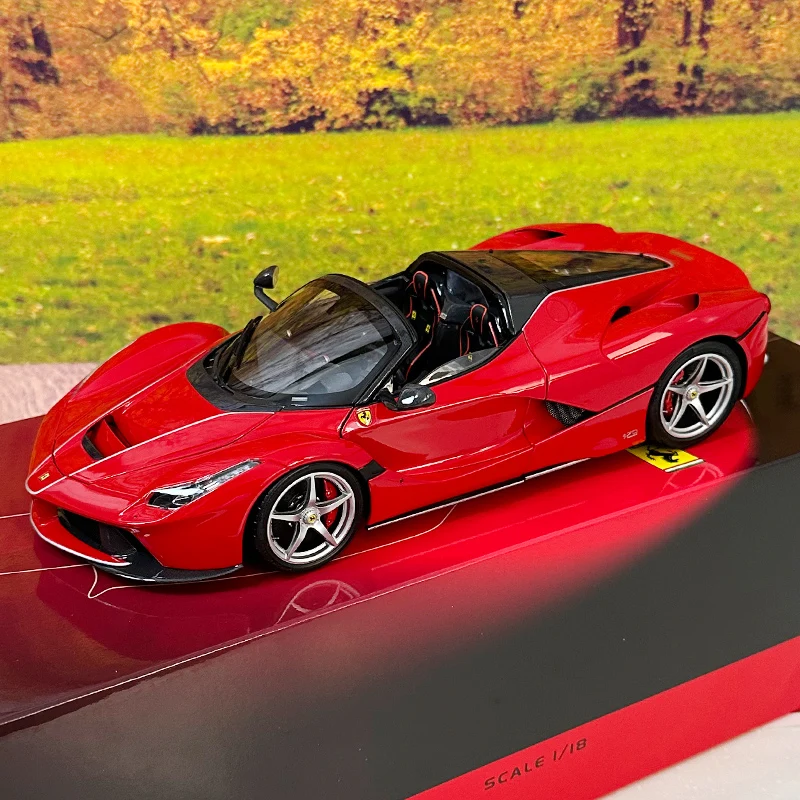 BBR 1/18 FOR  LaFerrari Convertible full drive car model  Metal personal collection for holiday gifts