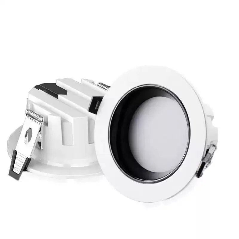 

Recessed Anti-Glare LED CMD Downlight 9W, 12W, 15W, 18W Dimmable 85-265V Ceiling Lamp Spot Light for Home, Living Room, and Bedr