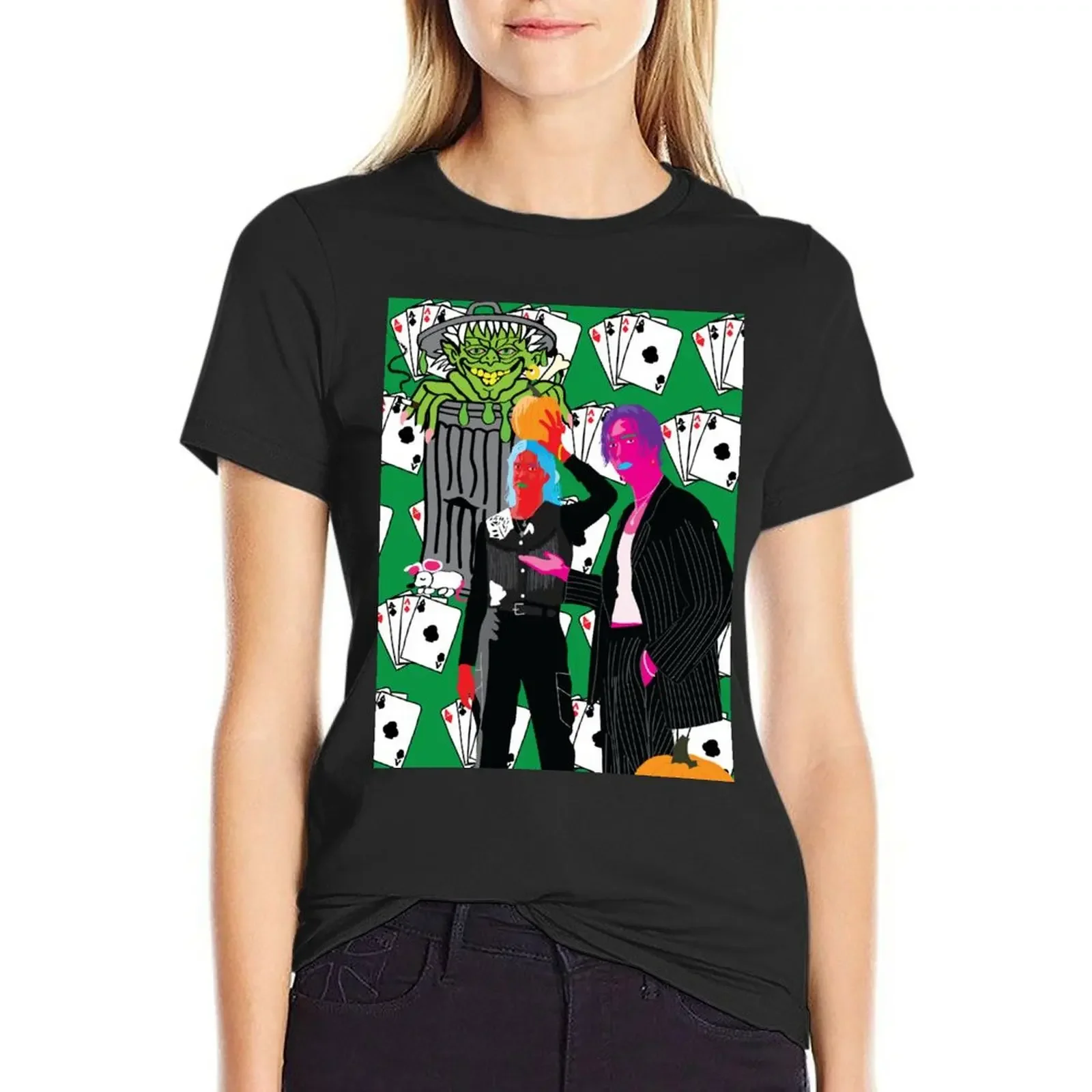

The Garden Band Trash Goblin T-Shirt sweat cute clothes summer top cute t-shirts for Women