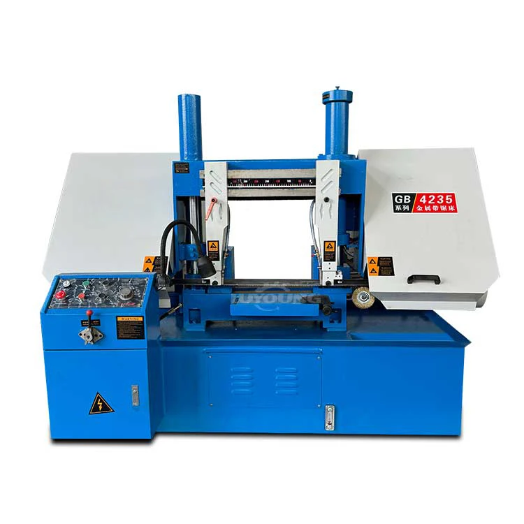 Dual-column Design Auto Feeding GB4220/4235/4240/4250/ GB4260 Horizontal Metal Band Sawing Machine