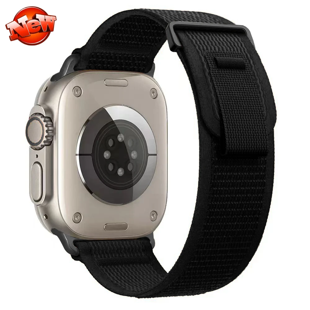 Correa de nailon Trail para Apple Watch 11 10 46mm 42mm/Ultra 3 2 49mm pulsera Loop iwatch Series 9 8 7 6 5 SE 3 45mm 41mm 44mm 40mm