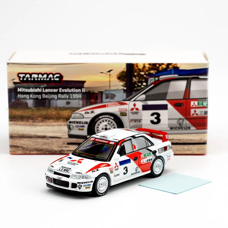 In Stock 1:64 New Product Hong Kong Beijing Rally Alloy Cast Static Car Model, Limited Edition, Gift, High-end Decorative Piece