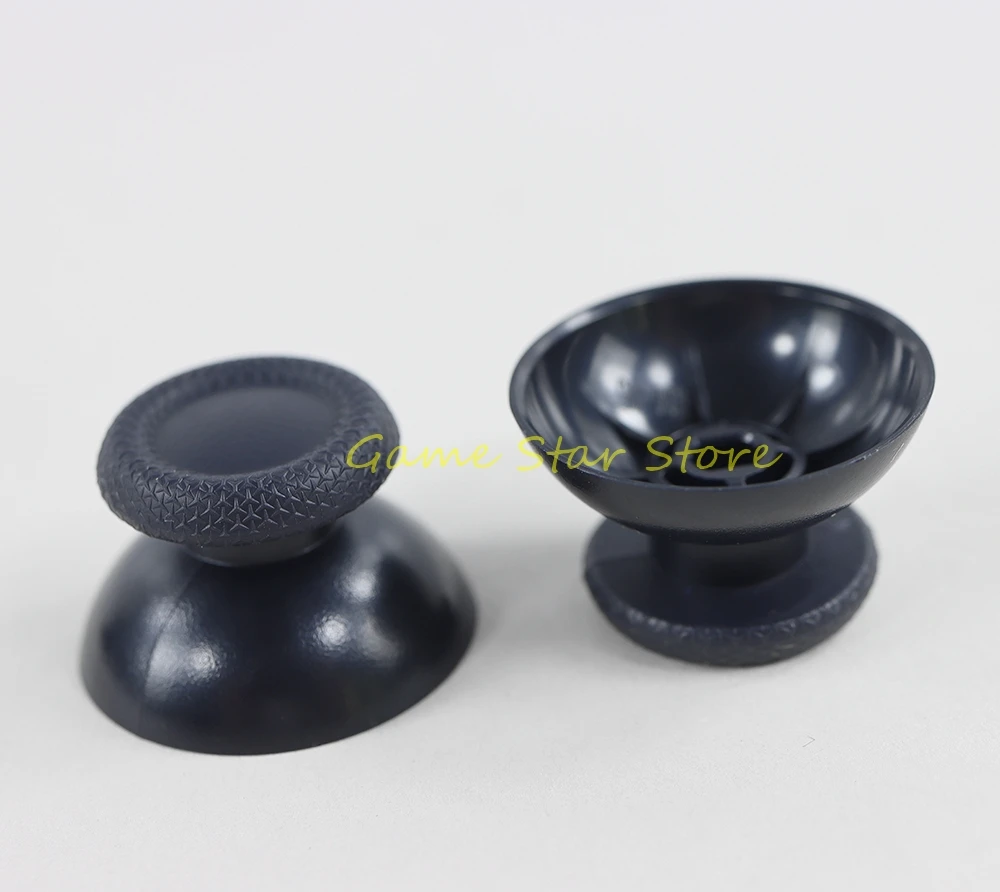 2pcs Original Black 3D Analog Joystick Stick Thumbstick Cover Mushroom Cap For PlayStation 5 PS5 Controller