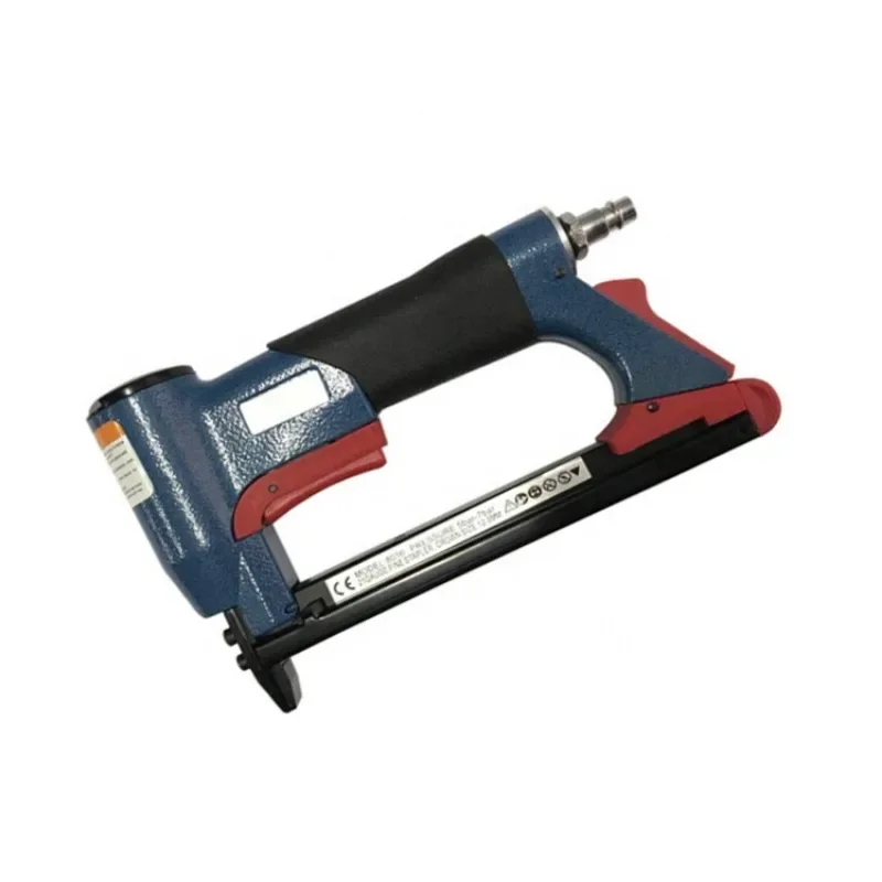 21 Ga Fine Wire Stapler Pneumatic Stapler for 80 Series Staple 8016 Air Power Upholstery Staples Gun for Furniture Upholstering