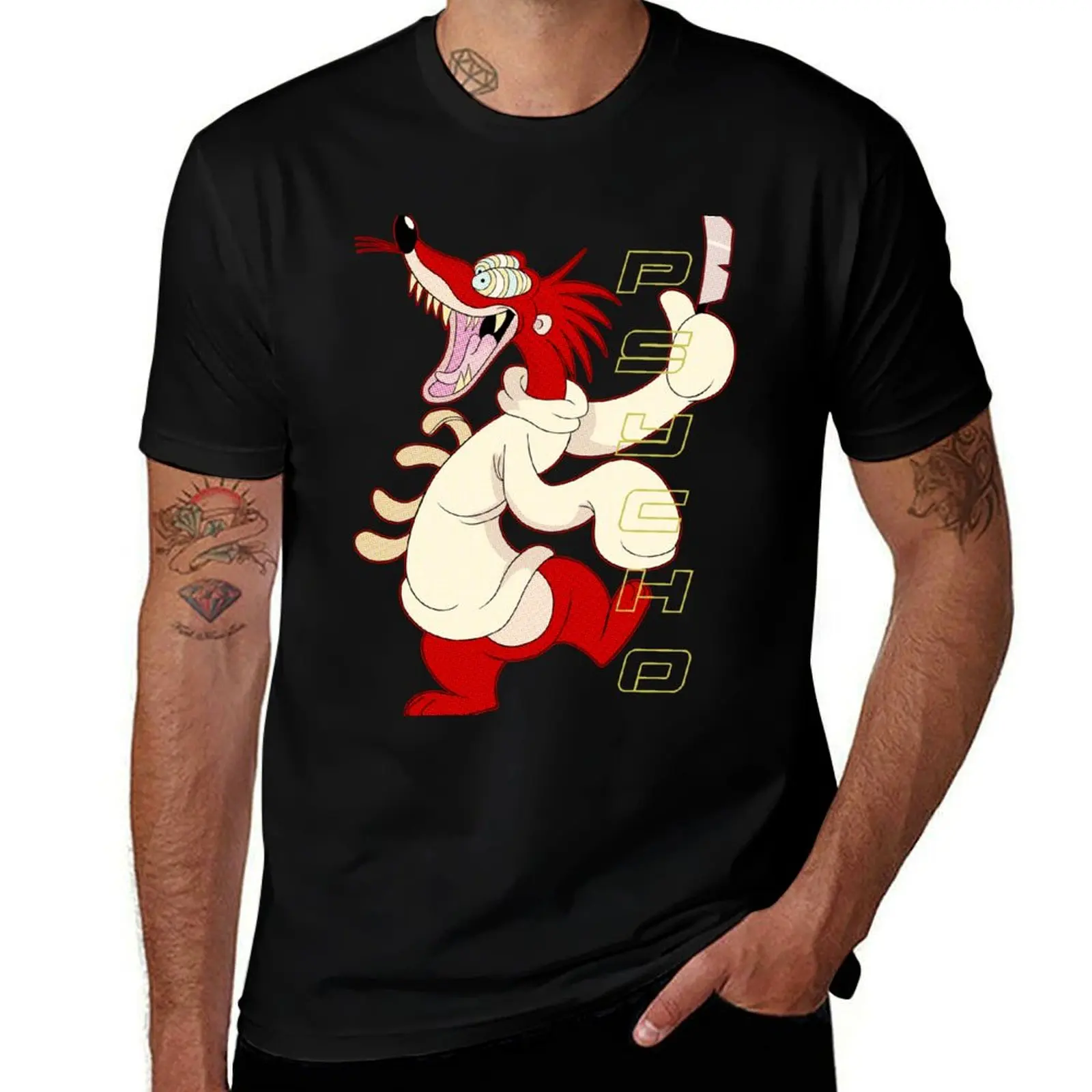 Psycho the Weasel T-Shirt Sports Basic Short Sleeve T-Shirt