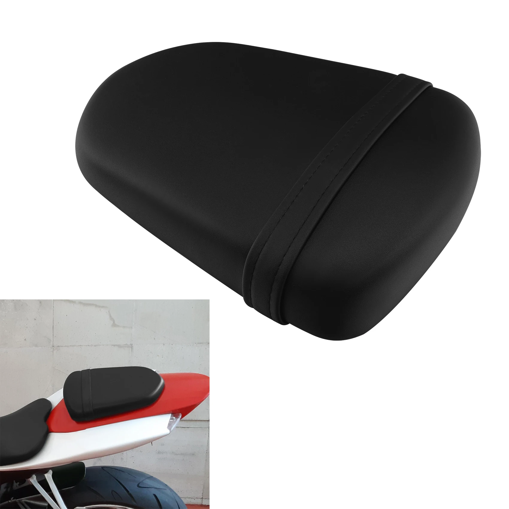 

Motorcycle Rear Pillion Passenger Seat For Suzuki GSXR600 GSXR750 GSX-R 600 750 2006-2007 Black