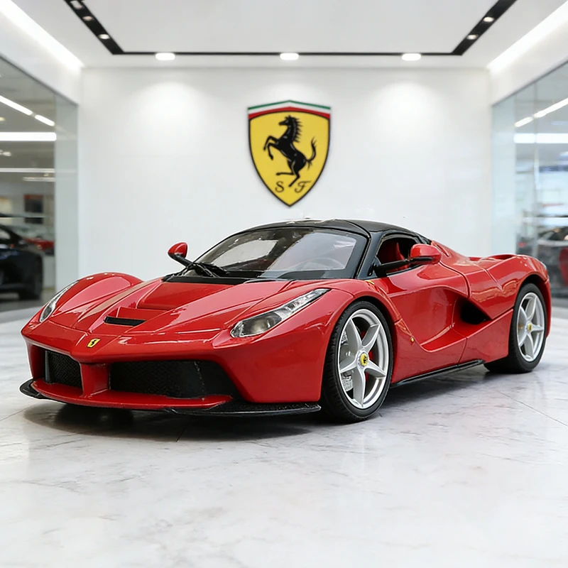 

Bburago 1:24 Ferrari LaFerrari Aperta Alloy Car Diecasts & Toy Vehicles Car Model Miniature Scale Model Car For Children