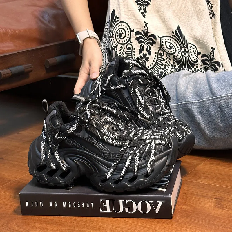 

Оригинальные женские дизайнерские кроссовки на массивной платформе, модные кожаные кроссовки на шнуровке, роскошные женские кроссовки для бега, баскетбольные кроссовки