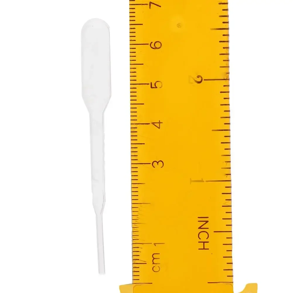 1000 PCS Premium 0.2ml Mini Pipette di Trasferimento Trasparente Polietilene Plastica Contagocce Liquido Contagocce Laboratorio Scientifico Arte FAI DA TE