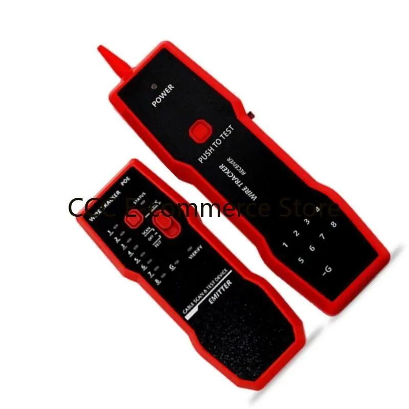 Multifunctionele netwerktester Ethernet LAN Networking Wire Trackers Netwerkkabel Scanning Power Cable Scanning POE R58A