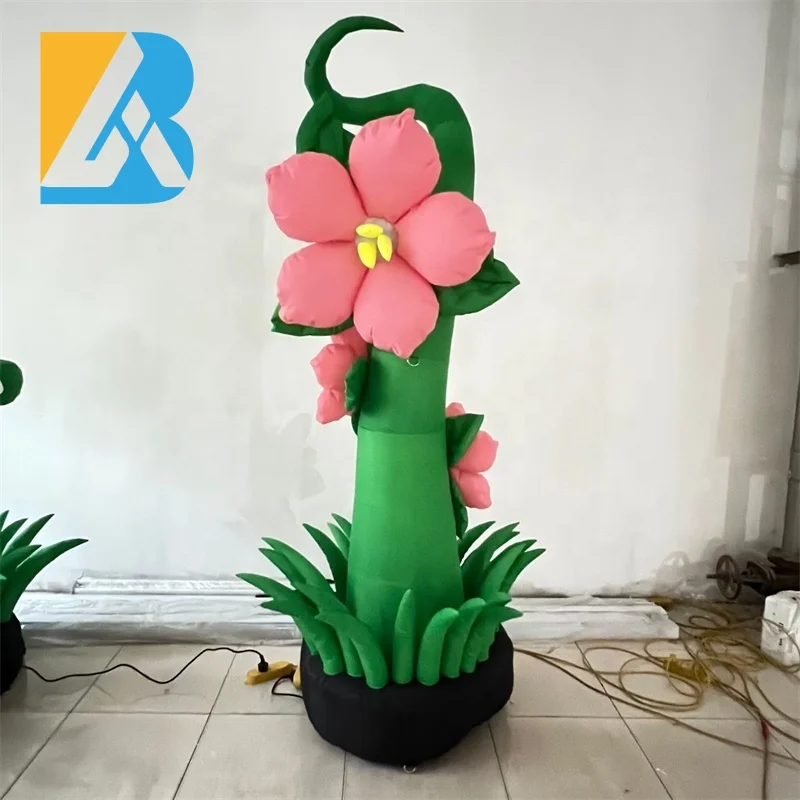 Decoraciones florales grandes personalizadas para juguetes de fiesta de baile de máscaras