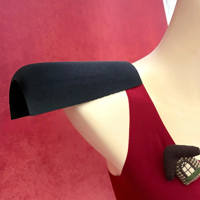 1 زوج سمك منصات الكتف التشفير منصات عالية رغوة منصات الكتف ل السترة تي شيرت الملابس Diy بها بنفسك الخياطة تأثيري اكسسوارات