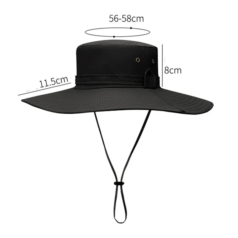 bucket hat Men\'s cap Golf hat for women women\'s hats for the sun summer new Fishing buckets Hiking panama luxury free shipping