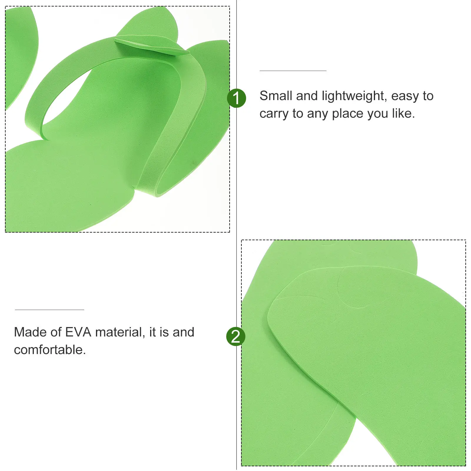 

12Pairs Eva Disposable Slippers for Pedicure Premium Comfortable Lightweight Guest Footwear for Home Hotel Salon