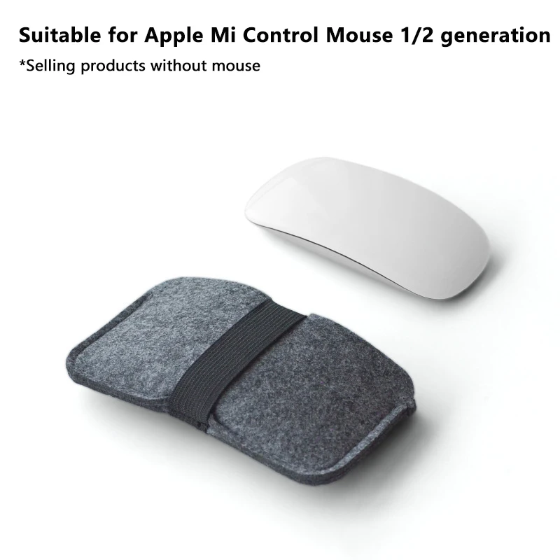 1pc Portable Wireless Mouse Protective Bag Case Cover Mice Protector For Magic Mouse For Mouse For Macbook