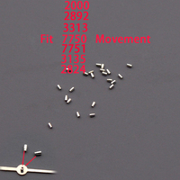 Customized Fit Original 3135 3133 7750 2892 2000 7751 2824 Movement Watch Chronograph Big Second Hand Second tube Repair Tool
