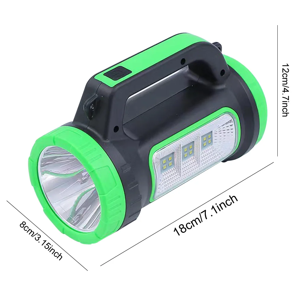 Portable Emergency Light USB Rechargeable Super Bright Outdoor Solar Torch Light Outdoor Camping Lantern for Emergency Repair