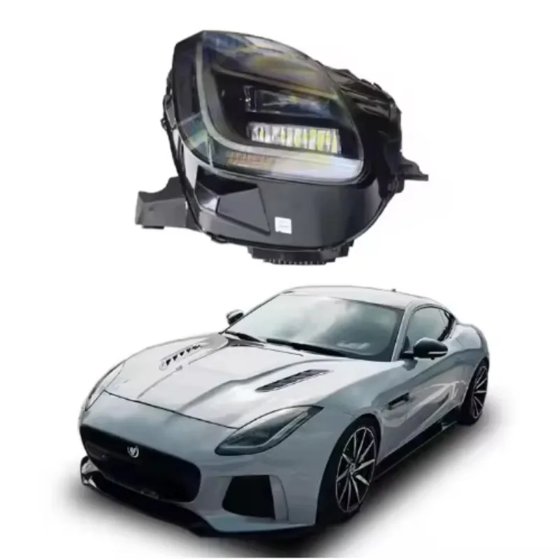 

For High Quality LED Car Headlights For Jaguar F-Type 2014-2019 New Models 6500k Color Temperature Upgrade Modification2025