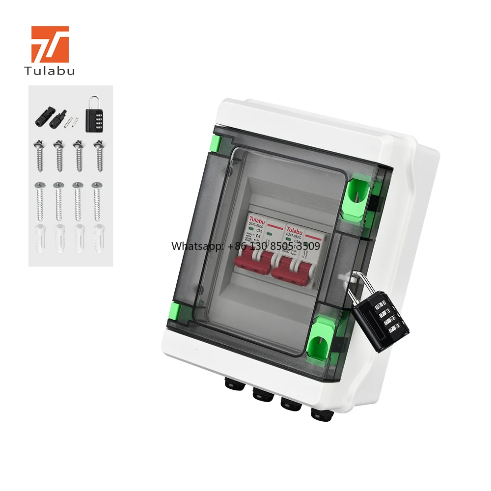 

1 в 1 выход DC1000V Солнечная фотоэлектрическая матрица Комбайнерная коробка Пластиковая комбайнерная коробка для солнечных батарей постоянного тока 1000 В с током 100a 32a 63a 30a