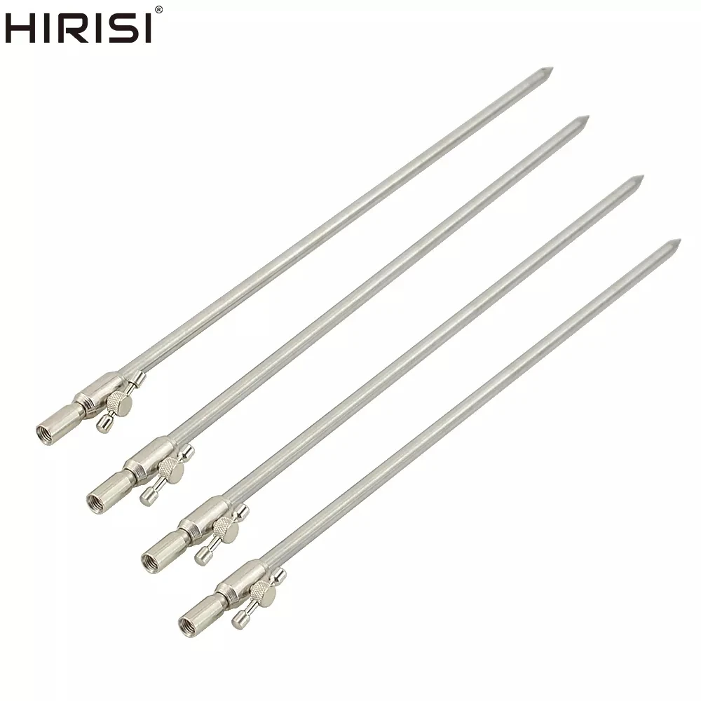 4 Piece Carp Fishing Rod Pod Fishing Bank Sticks Fit Fishing Bite Alarm