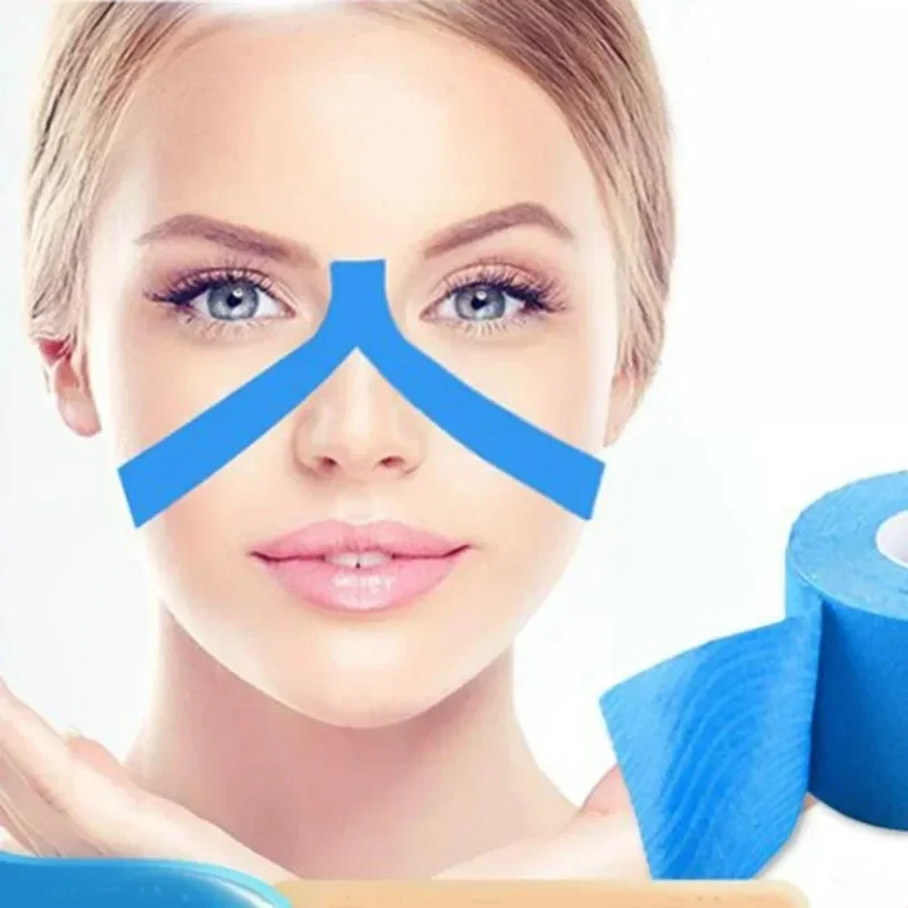 2.5CM*5M Kinesiology V Line Tape for Face Neck Eyes Lifting Wrinkle Remover Sticker Facial Skin Care Tool Protective Bandage