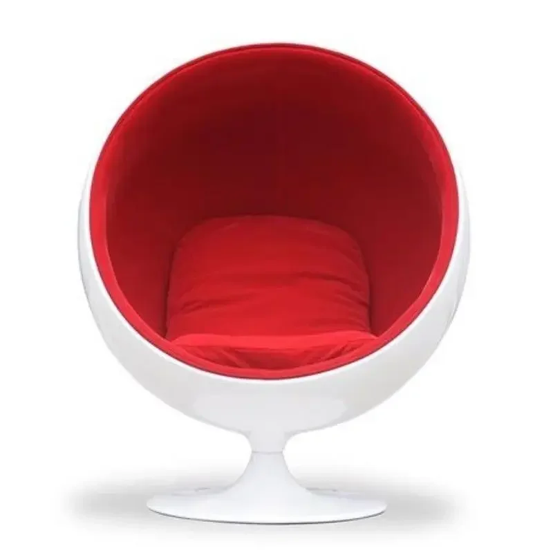 

Modern single round ball sofa chair lazy sofa living room leisure swivel chair