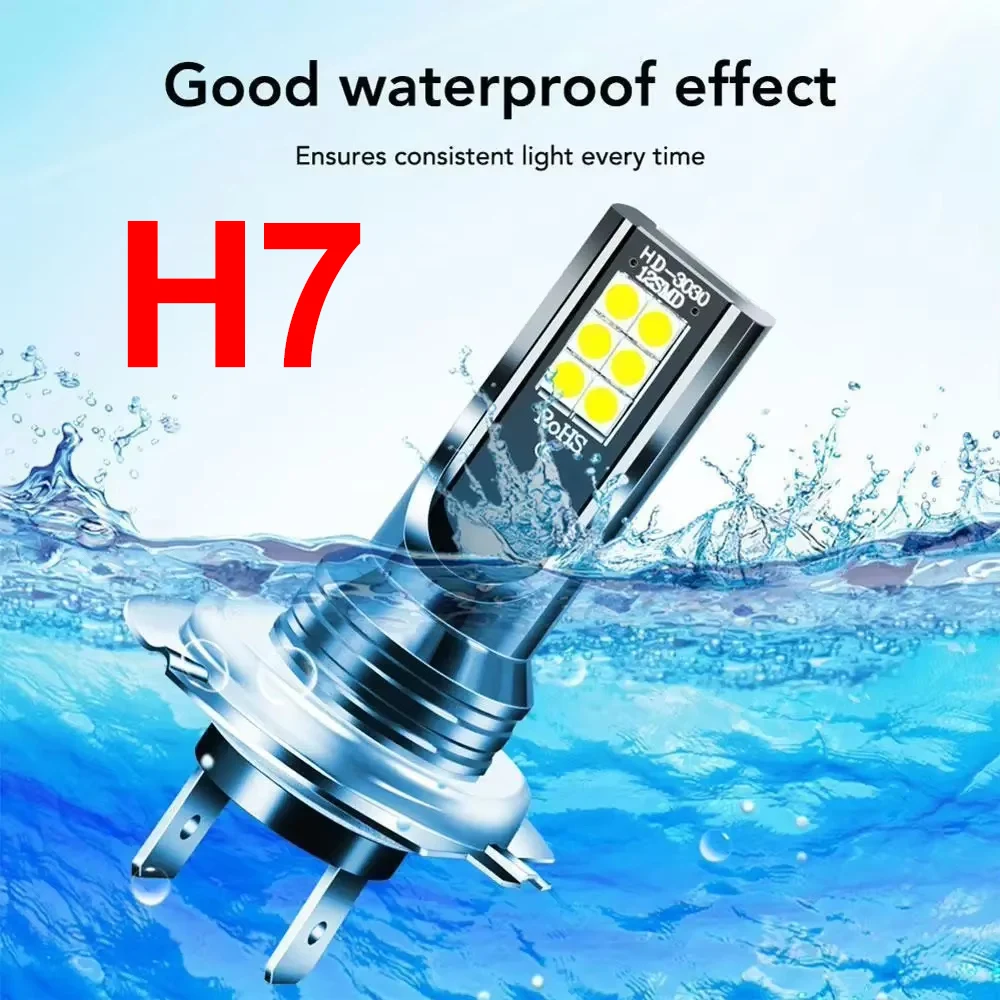 1/2/4/8Pcs H7 Led H…