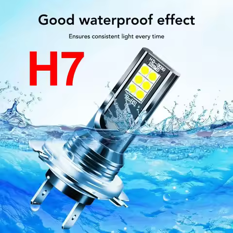 1/2/4/8PCs H7 Led Headlight Bulb Kit Car Fog Light Bulbs 12V 55W High Power Auto Fog Lamp 6000K Headlamp h7 super bright Bulbs