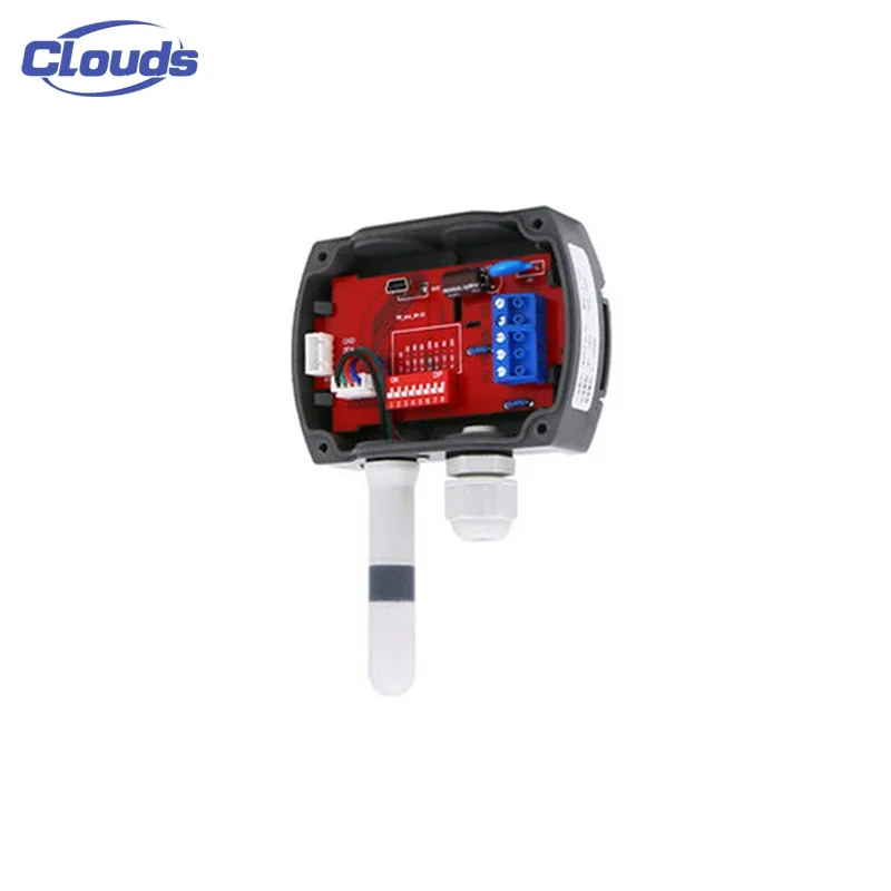 Clouds Temperature and humidity  transmitter 485 wall-mounted LCD display high-precision temperature and humidity sensor