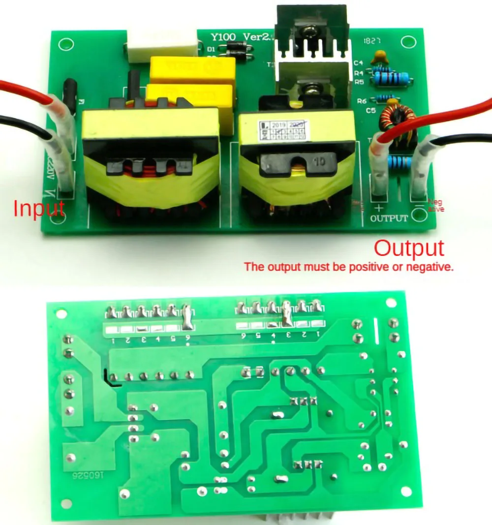 Imagem -02 - Motorista de Energia Ultra-sônico Board120w 220v do Líquido de Limpeza Transdutor de 40khz Eficiência do Elevado Desempenho Placa de Circuito da Limpeza do Ultrassom