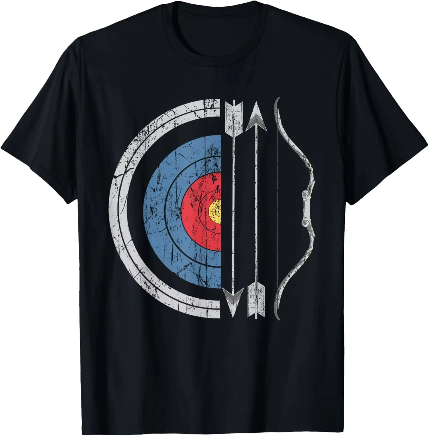 Bow Arrow Archery Target Marksman Quiver T-shirt For Archers Unisex Summer Streetwear Short Sleeve Casual Tops