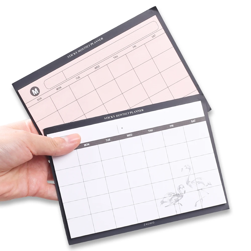 

Japanese Sticky Notes Weekly Planners Memo Pad To Do List Check Note Book Agenda Plan Post Notepad Journal Aesthetic Stationery