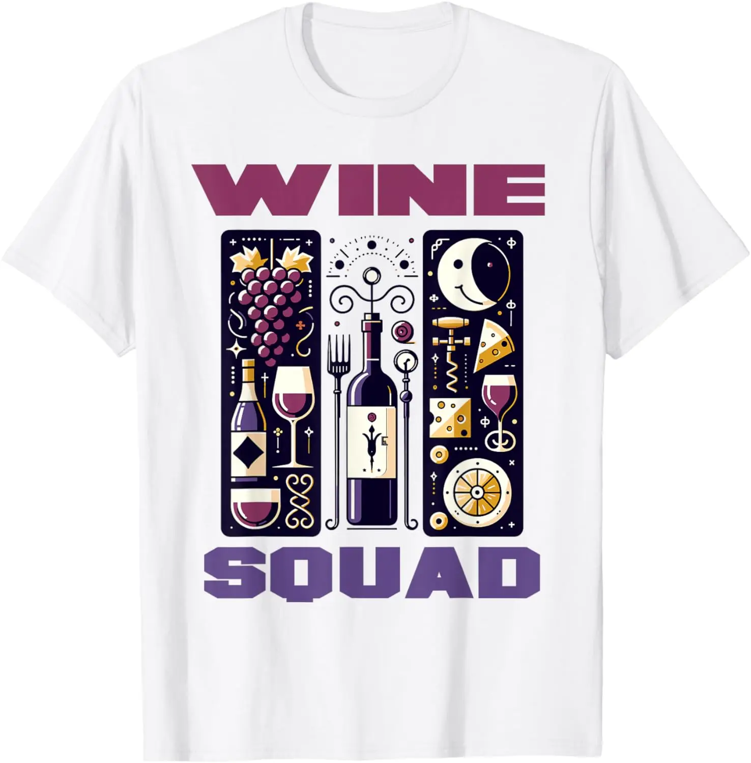 Wine Squad | Connoisseur Wine Shirts for Wine Drinker T-Shirt