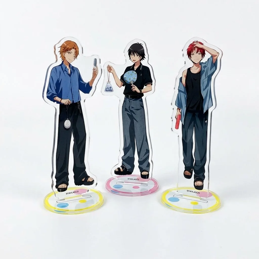 15CM HOT Anime Assassination Classroom Acrylic Stand Keychain Cosplay Characters Ornament Accessories Good Collection Gifts