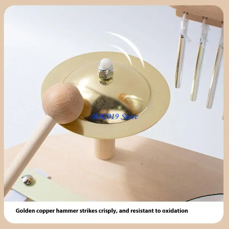 q0kb เด็กเครื่องดนตรีเพอร์คัชชันของเล่นด้วยของเล่นระนาดหลายโหมดเสียง