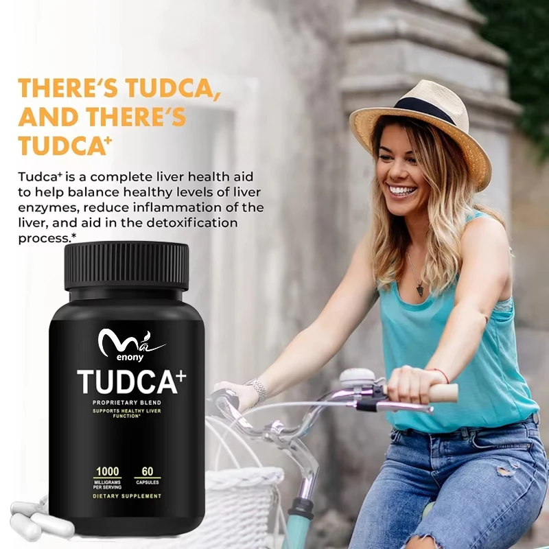

TUDCA+1000 мг (Слефоновая кислота Тауса) Мощный дозатор - Помощник здоровья печени для очищения - Вегетарианский, без ГМО