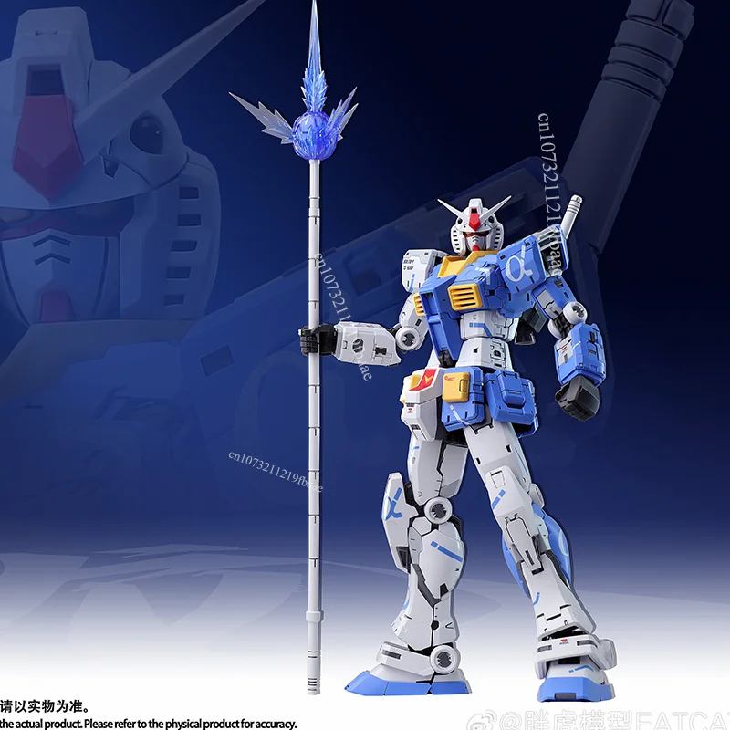 فات القط نموذج RX-78-2 2.0 RG 1/100 كوريو كينيشي اللون الجمعية أطقم منمذجة لعبة Asano الأزرق عمل الشكل البلاستيك الهدايا