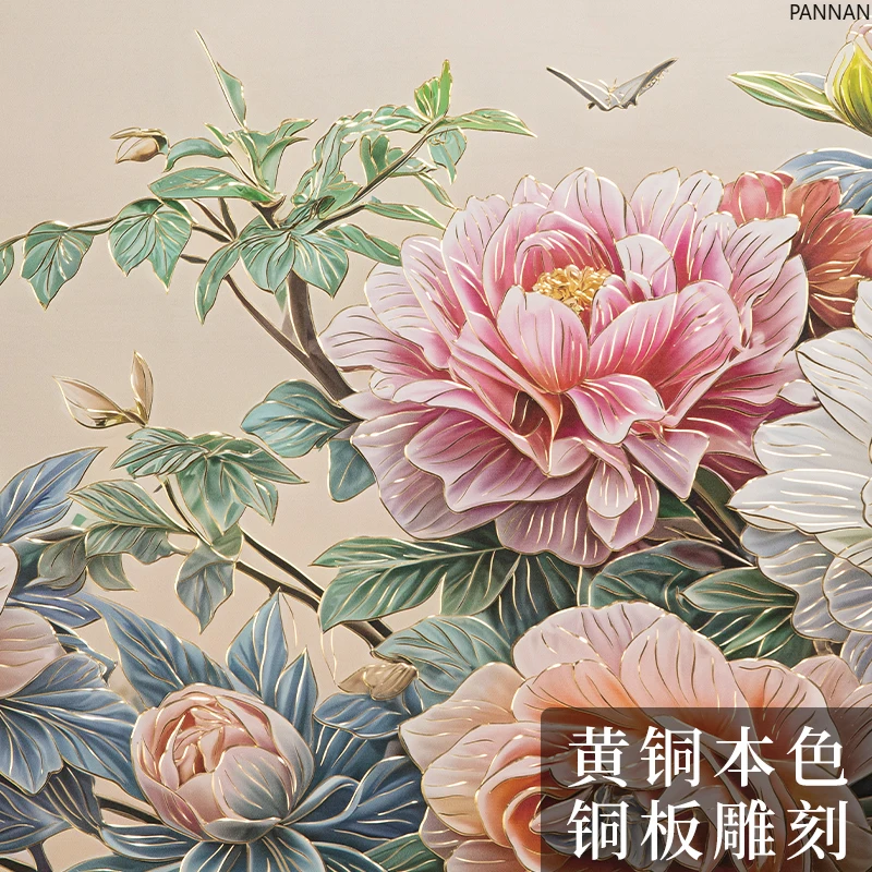 Hand-carved bronze sculpture 