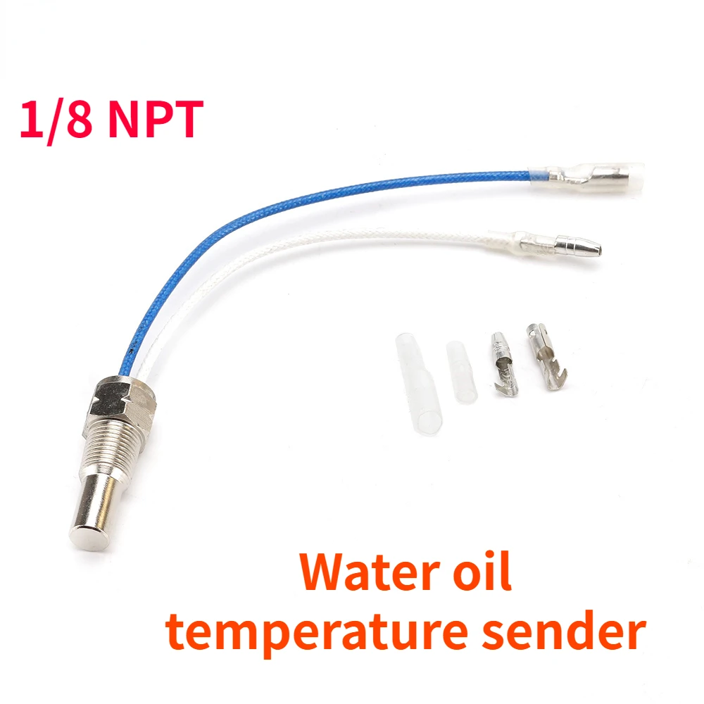 1/8 NPT Water Oil Temperature Sender Temp Sensor Car Meter Sensor Sender Temp Sensor Auto Gauge 1/8\