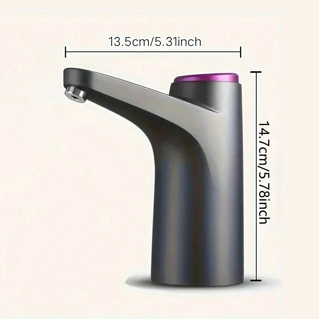 1pc Electric Water Pump- Suitable for Various Size ,Mini Barrel Water Dispenser, Automatic Pump for Home and Office