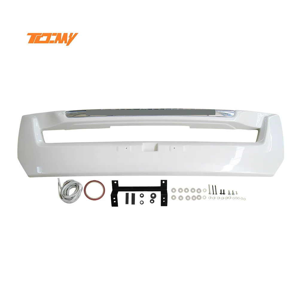 Advanced technology automobile body part kits silver ABS PP bumper parts front bumper guard For Land Cruiser LC200 2013