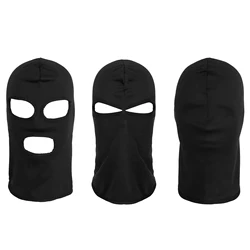 Adult Mask Halloween Black Breathable Headgear Full Head Cover Face Mask Stretchy Balaclava Hoods for Cosplay Club Motorcycle