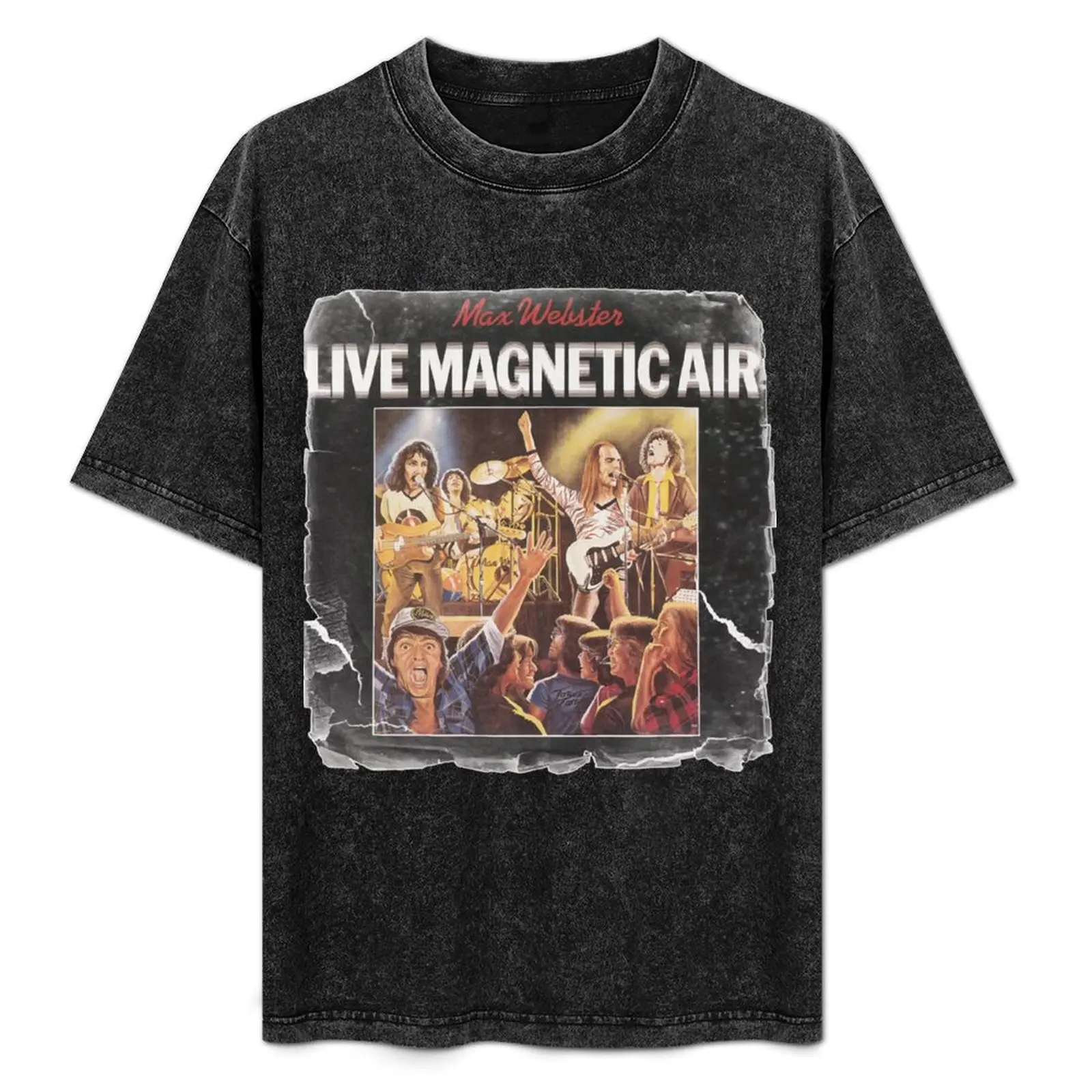 

Max Webster Live Magnetic Air - Copy T-Shirt Standard Fit Solid Tee Shirt