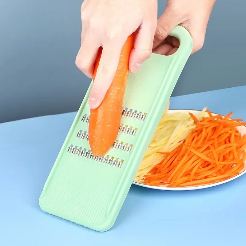 Rallador rebanador de verduras cortador Manual repollo zanahoria procesador de alimentos coreano accesorios de cocina suministros cosas útiles para el hogar